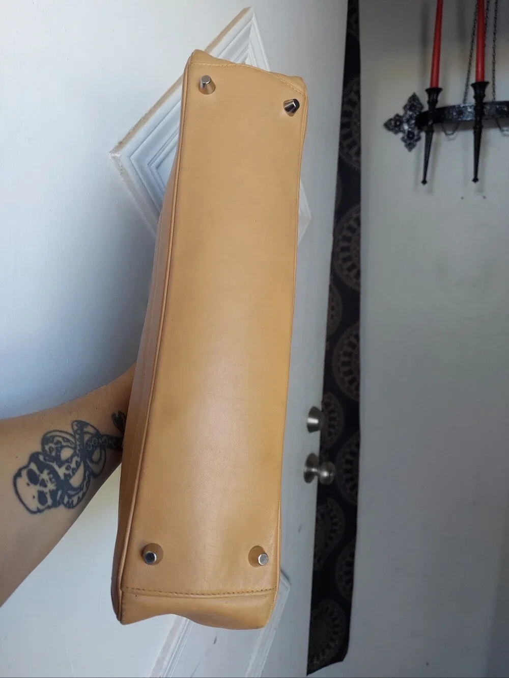 Vintage Coach Camel Large Legacy Tote 9420💛🧡